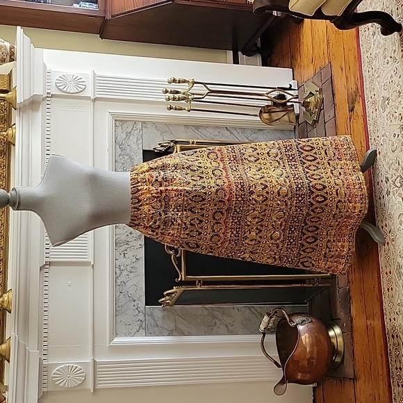 Vintage Quilted Maxi Skirt - Picture 4 of 9